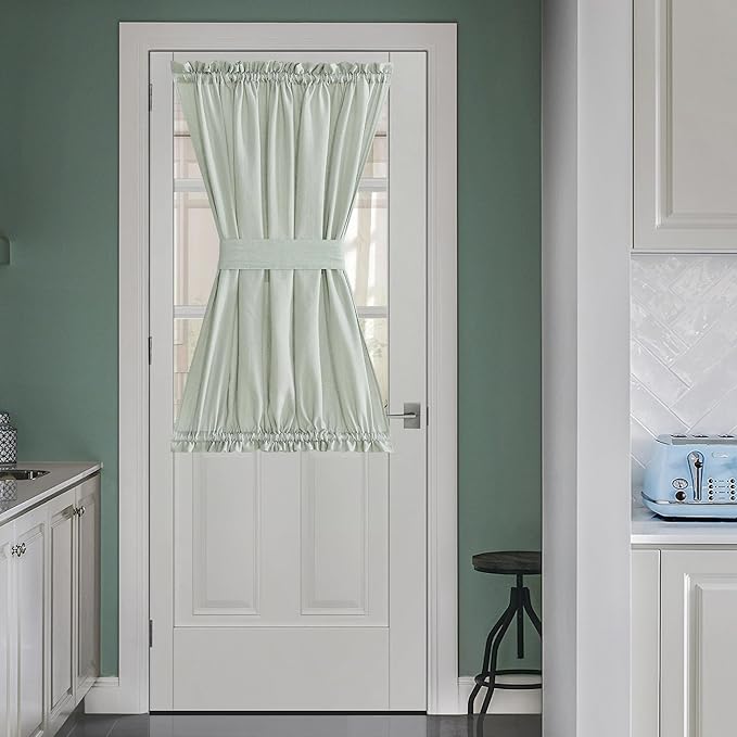 NICETOWN Sage Green Curtains Door Curtains by NICETOWN