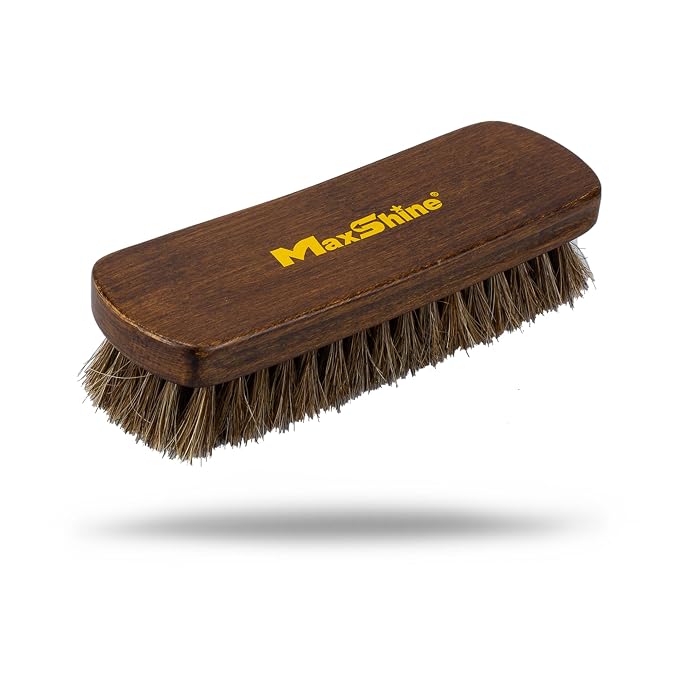 Maxshine Universal Natural Fine Horse Hair Brush – Sturdy Yet Soft Bristles by Maxshine