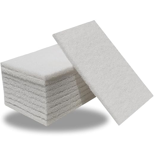 10 Pack 6" x 9" Superfine General Purpose Scuff Pads by Tonmp