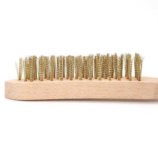 MAXMAN Brass Brush Set 2 Pcs, Wire Brushes - Image 3