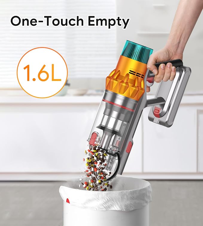 Cordless Vacuum Cleaners for Home, 8-in-1/65Min/600W/48Kpa Powerful Suction - Image 5
