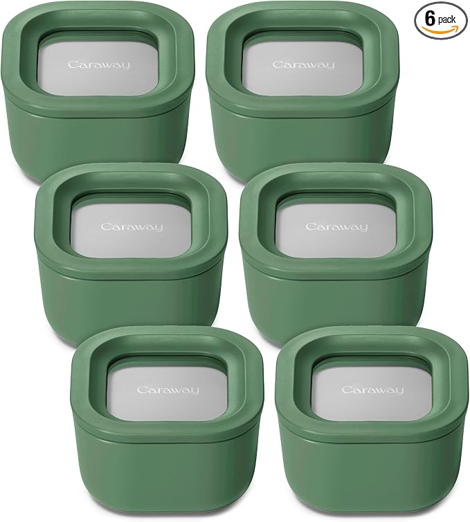 Caraway 6pc Food Storage Container Set by Caraway