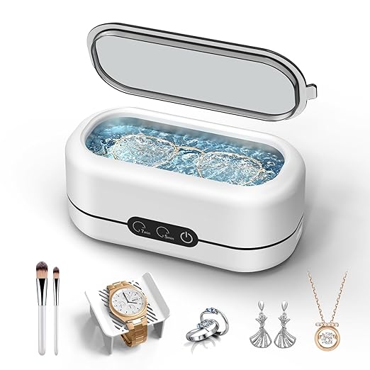 Ultrasonic Jewelry Cleaner, 48KHz Ultrasonic Cleaner Machine by BYASKZIV