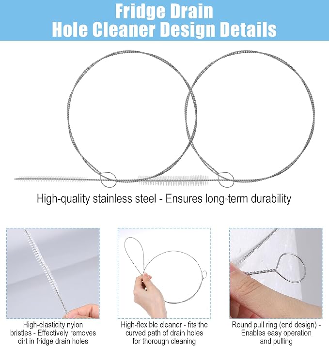 2PCS Long Pipe Cleaners, Straw Cleaner Brush Extra Long 15.7 Inch, Flexible - Image 3