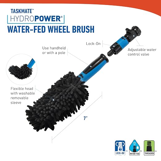 Unger 7” Hydropower Wheel & Detail Brush - Image 9