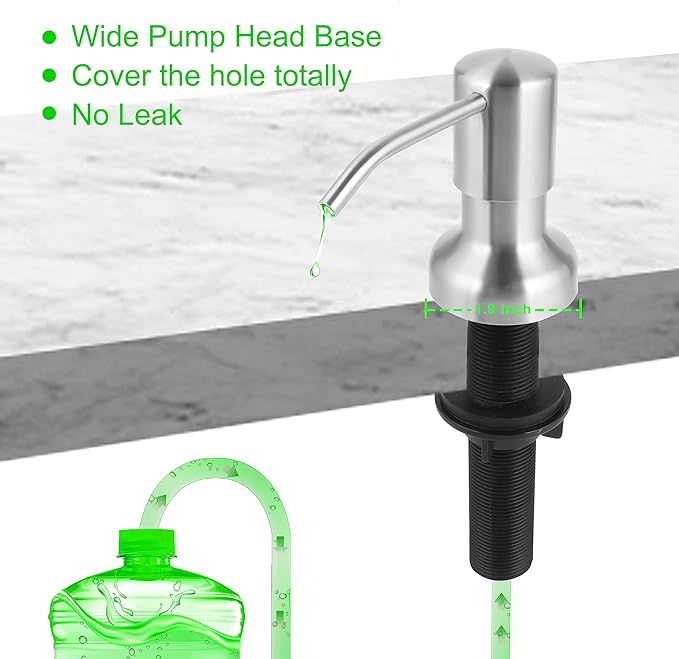 Soap Dispenser for Kitchen Sink, Sink Soap Dispenser - Image 4