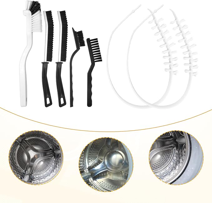 7PCS Washing Machine Cleaning Brush Kits, Durable Cleaning Tool - Image 5