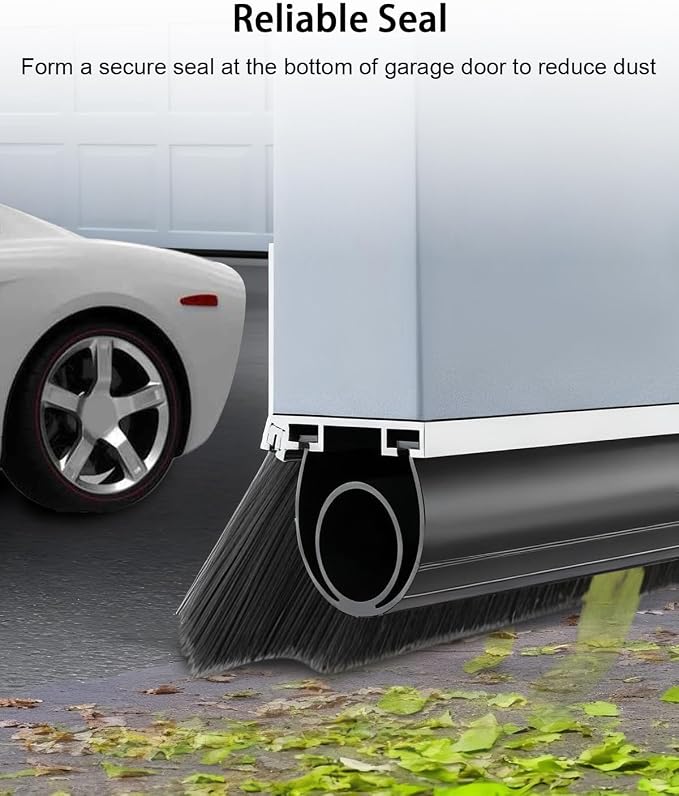 20FT Garage Door Seal Kit and Track Retainer Kit - Image 4