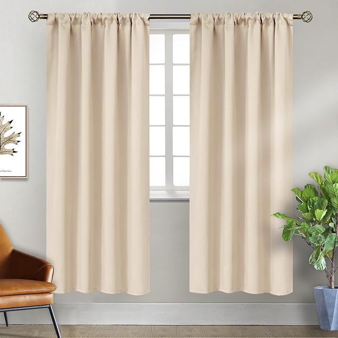 BGment Champagne Blackout Curtains by BGment