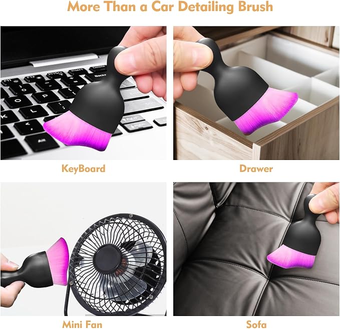 Car Interior Cleaning Brush Car Duster Interior - Image 4