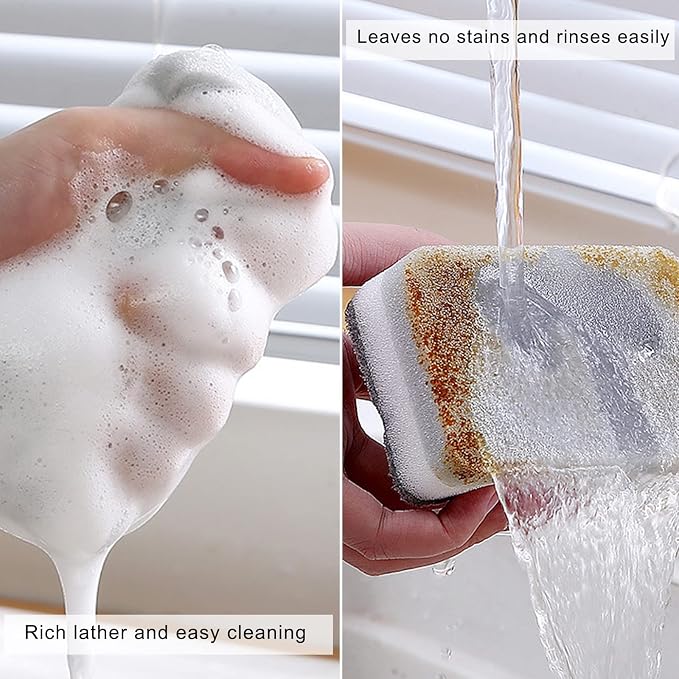 Sponge Individually Wrapped, Kitchen Dishwashing Sponge, Odor-Free Scouring Pad - Image 3