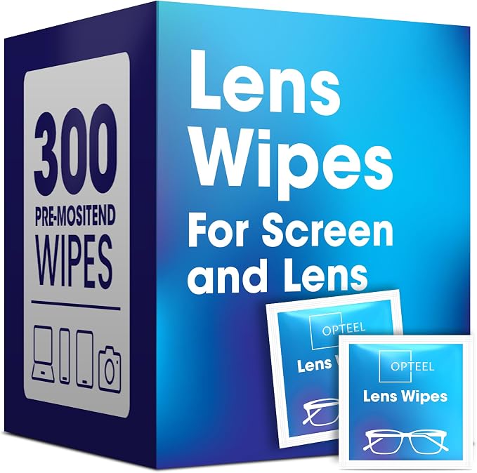 Screen Cleaner Wipes – Quick Dry, Streak-Free Screen Wipes by OPTEEL