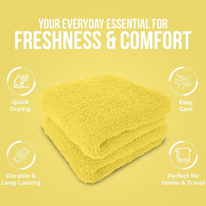 DAN RIVER 24 Pack Wash Cloths for Showering - Image 5