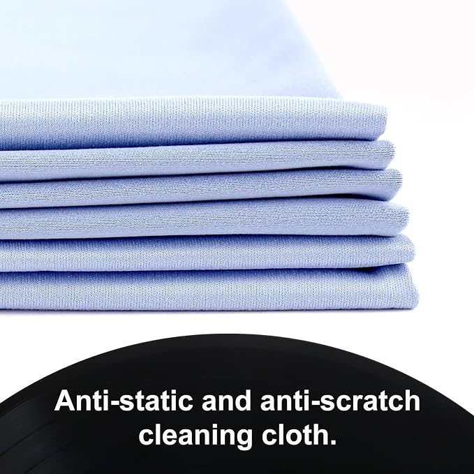 Record Cleaning Cloth, 6 Pack 12''x12'' Anti-Static Microfiber Towel by - Image 5