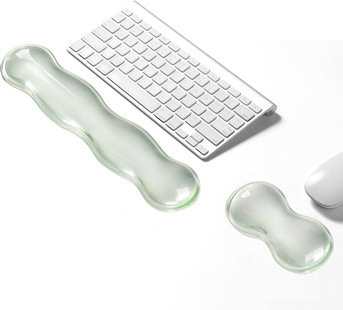 Gel Keyboard Wrist Rest Set, Ergonomic Keyboard Mouse Wrist Rest by COPORISO