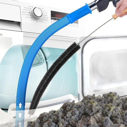 2 Pieces Dryer Vent Cleaner Kit Compatible by PetOde