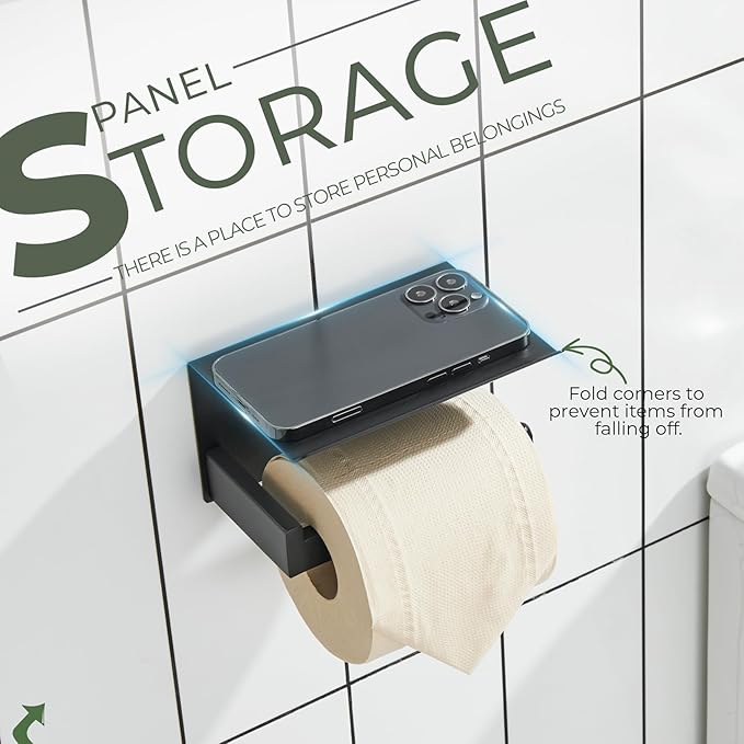 KOKOSIRI Black Toilet Paper Holders - Image 4