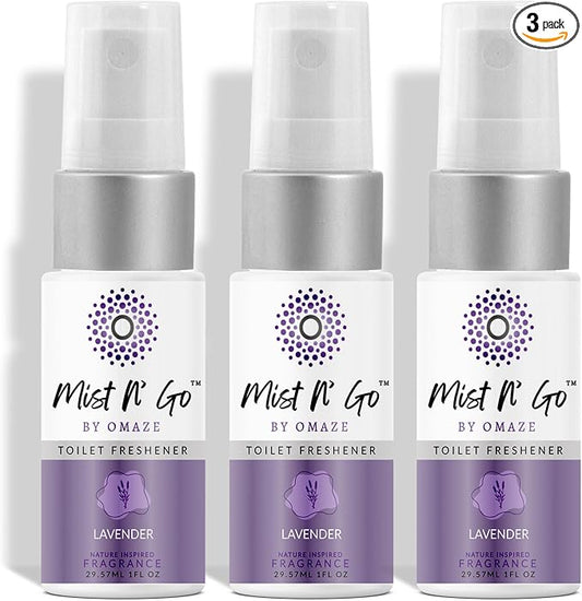 Mist N’ Go by Omaze Travel Bathroom Spray by MISTNGO