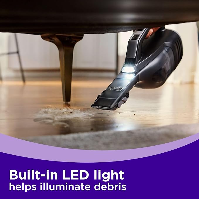 BLACK+DECKER dustbuster Reveal Pet Hair Vacuum, Hand Held Vacuum Cordless - Image 5