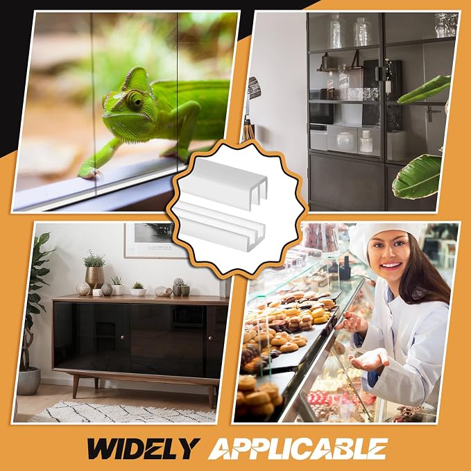 Landical 2 Sets Plastic Sliding Door Track Set - Image 6