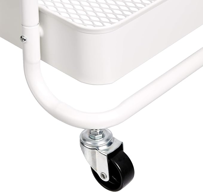 Amazon Basics 2-Tier Metal Kitchen/Utility Cart - Image 3