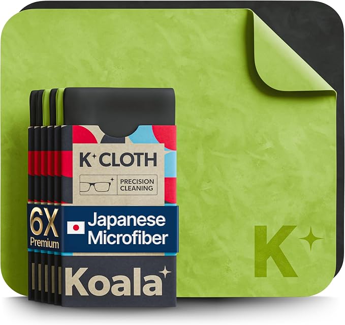 Koala Lens Cleaning Cloth | Japanese Microfiber | Glasses Cleaning Cloths | by KoalaLifestyle
