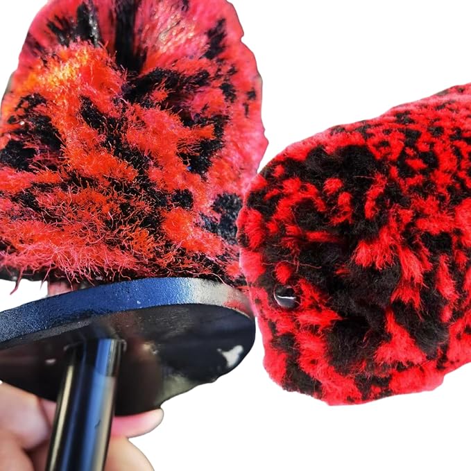 4PCS Wheel Brush Kit for Cleaning Wheel and Tire, Wheel and Rim Brush, Car - Image 5