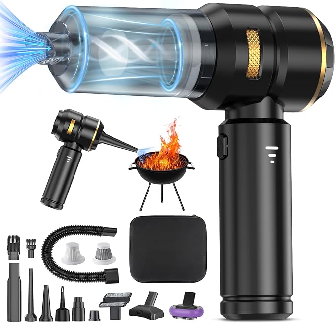 Handheld Vacuum Cordless 22000PA High Power Car Vacuum Cleaner by Unknown