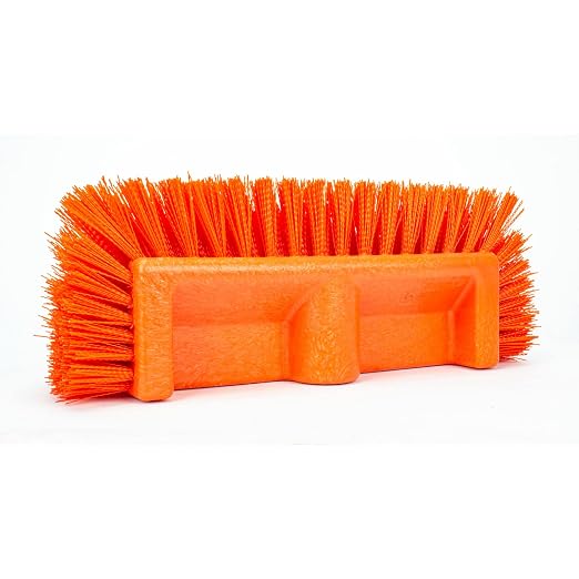 SPARTA Multi-Level Tile Scrub Brush 12" Wide Brush Head, Heavy-Duty Tile - Image 3