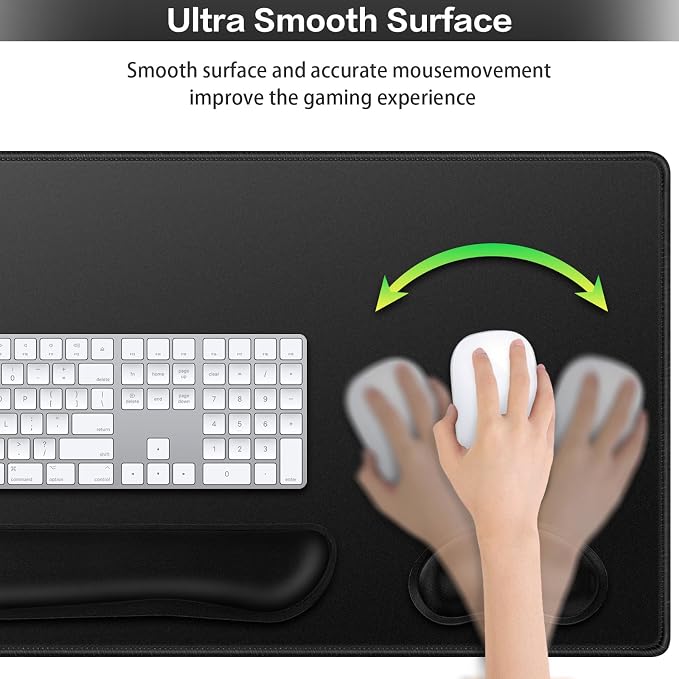Mouse Pad Black, Mouse Pad - Image 4