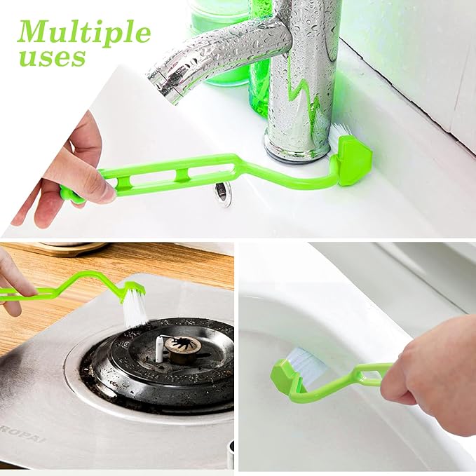2Pcs Curved Toilet Bowl Brush Without Holder - Image 6