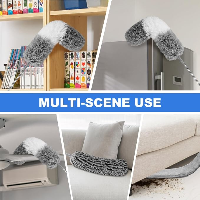 Dusters for Cleaning, Microfiber Duster Feather Duster - Image 6