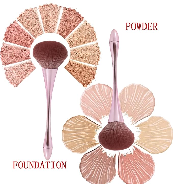 2Pcs Nail Dust Brush Acrylic Nail Brush Cleaner Nail Brushes - Image 5