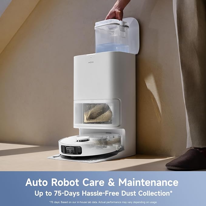 Mova E40 Ultra Robot Vacuum and Mop, 000Pa Suction, Extenable & Liftable Mop - Image 5