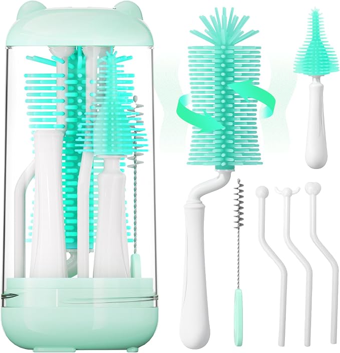 Bottle Brush Set, Travel Bottle Cleaner Kit by Unknown