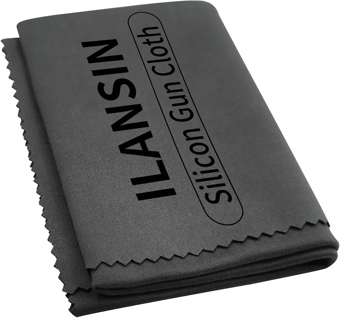 Silicon Gun Cloth 12'' ×12'' Gun Cleaning Cloths Lint Free by ILANSIN