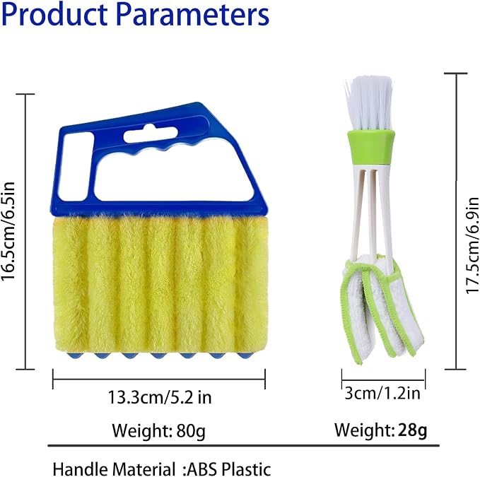 Blind Cleaner Duster Tool, Blinds Cleaner Tool, Extra Washable Blind Duster - Image 2