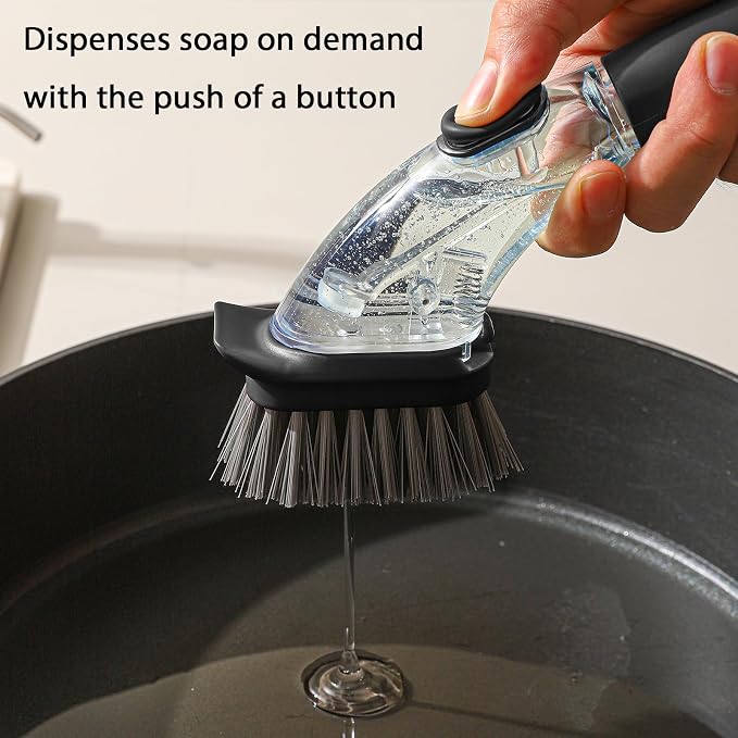 Soap Dispensing Dish Brush - Image 2