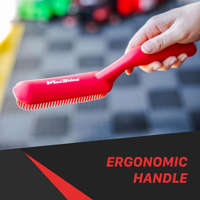 Maxshine Universal Silicone Carpet Detailing Brush | High-Conductivity Silicone - Image 7