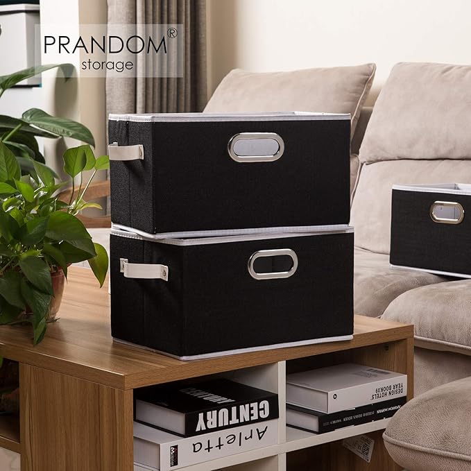 PRANDOM Larger Collapsible Storage Bins - Image 2
