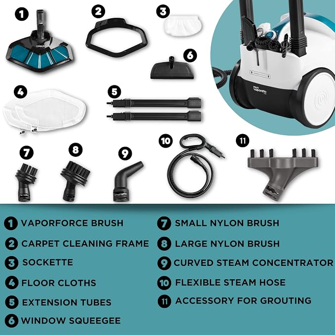 POLTI Vaporetto Smart 100 Steam Cleaner - Image 4