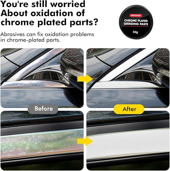Metal Polish Restorer and Protectant, Chrome Cleaner and Polish - Image 5