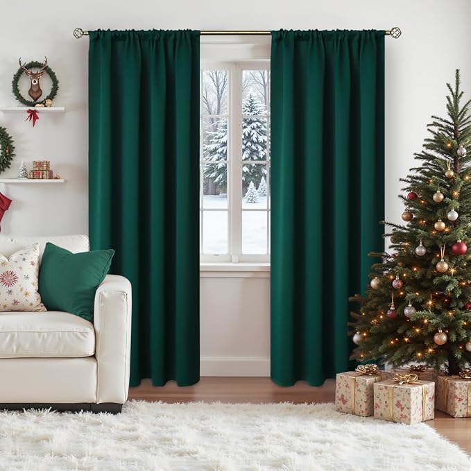BGment Blackout Curtains 90 Inch Length 2 Panels - Image 4
