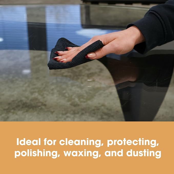 Furniture Clinic Pack of 10 Microfiber Cloths – Lint Free - Image 5