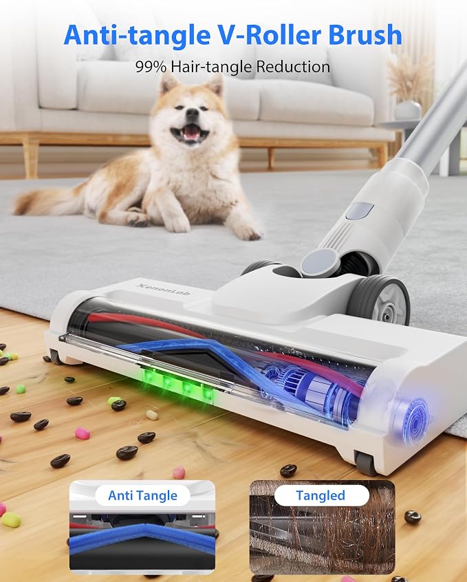 Cordless Vacuum Cleaner, 45KPA Stick Vacuum Cleaners - Image 6