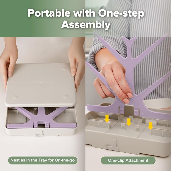 haakaa Portable Baby Bottle Drying Rack - Image 3