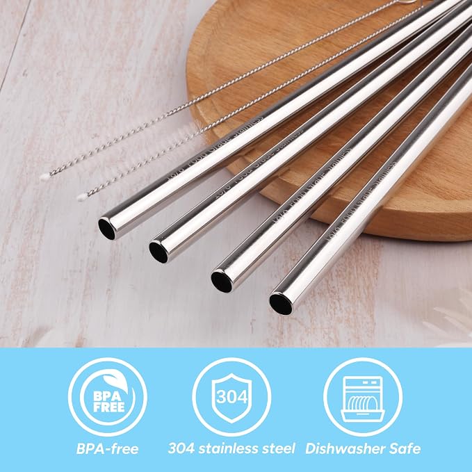 Metal Straw Replacement Set Compatible - Image 2