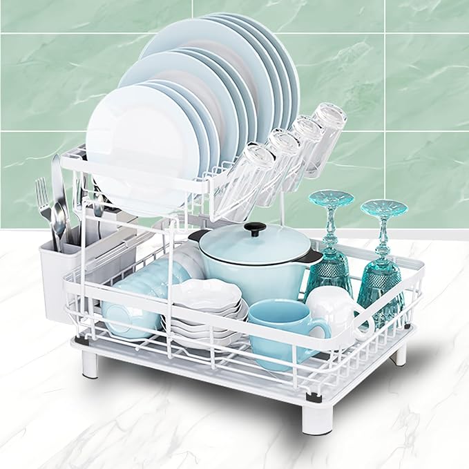 GAXmi Dish Drying Rack Over The Sink Drainer by GAXmi