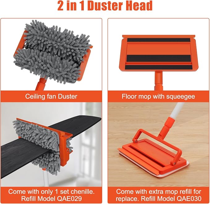 Qaestfy Ceiling Fan Cleaner Duster - Image 4