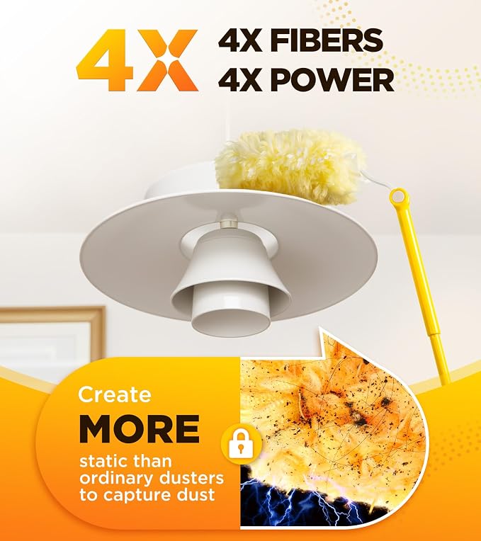 Heavy Duty Duster Refill Kit for Swiffer Duster - Image 3